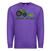 Purple pushin' my luck Premium Sweatshirt - MaliasSmallBusiness
