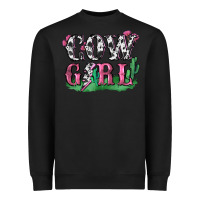 Black cowgirl lightning bolt Heavyweight Sweatshirt - Zillion Design Studio