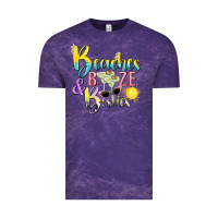 Cloud Purple beaches booze and besties tbw Vintage Tee - texasbilliewilder
