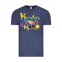 Vintage Denim beaches booze and besties tbw Vintage Tee - texasbilliewilder