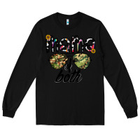 Black mama of both Long Sleeve Tee - CowhideDigitalArt