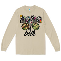 Mushroom mama of both Long Sleeve Tee - CowhideDigitalArt
