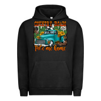 Pigment Black country roads take me home old western truck Urban Hoodie - Jasminsmagicworld