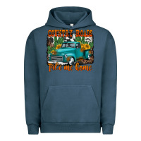 Pigment Midnight Navy country roads take me home old western truck Urban Hoodie - Jasminsmagicworld