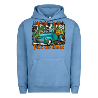 Pigment Pebble Blue country roads take me home old western truck Urban Hoodie - Jasminsmagicworld