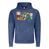 German Shepherd Dog Coffee Cups Vintage Hoodie | Teevron