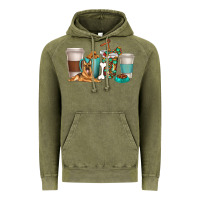 Vintage Olive german shepherd dog coffee cups Vintage Hoodie - texasbilliewilder