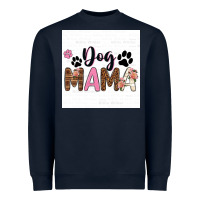 Navy dog mama  texas billie wilder filigran. Heavyweight Sweatshirt - texasbilliewilder