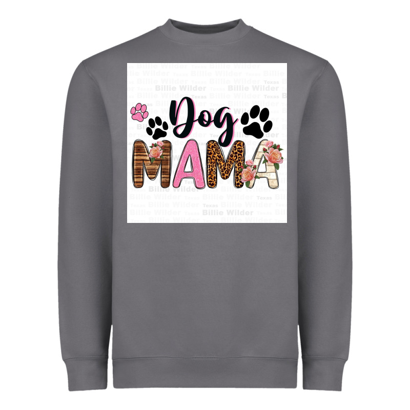 Dog Mama  Texas Billie Wilder Filigran. Heavyweight Sweatshirt by texasbilliewilder | Teevron