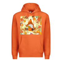 Carrot fall gnome Premium Hoodie - MaliasSmallBusiness