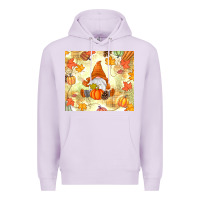 Lilac fall gnome Premium Hoodie - MaliasSmallBusiness