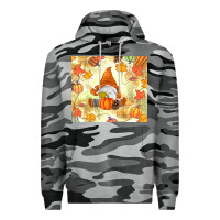 Slate Camo fall gnome Premium Hoodie - MaliasSmallBusiness