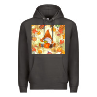 Smoke fall gnome Premium Hoodie - MaliasSmallBusiness
