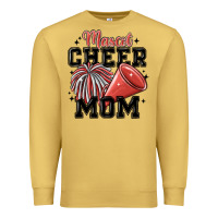 Antique Gold mascot cheer mom Premium Sweatshirt - MaliasSmallBusiness