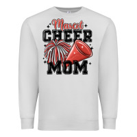 Dove Grey mascot cheer mom Premium Sweatshirt - MaliasSmallBusiness