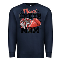 Navy mascot cheer mom Premium Sweatshirt - MaliasSmallBusiness