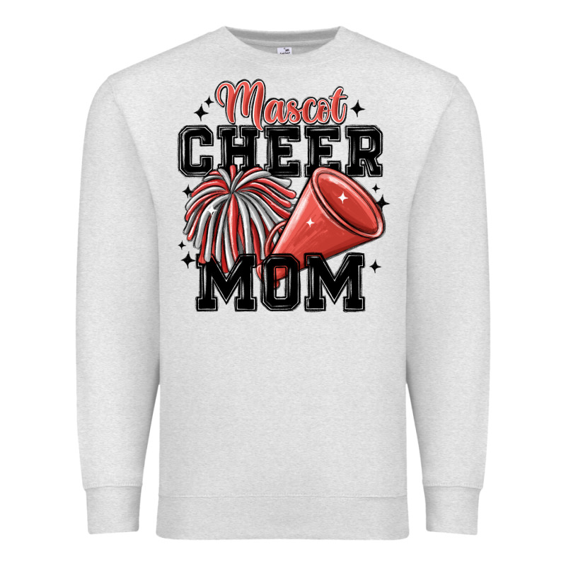 Mascot Cheer Mom Premium Sweatshirt by MaliasSmallBusiness | Teevron