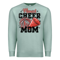 Seafoam mascot cheer mom Premium Sweatshirt - MaliasSmallBusiness
