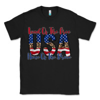 Black land of the free usa Classic Tee - RacoonDesign
