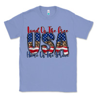 Colony Blue land of the free usa Classic Tee - RacoonDesign