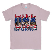 Lilac land of the free usa Classic Tee - RacoonDesign