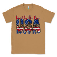 Toasted Coconut land of the free usa Classic Tee - RacoonDesign
