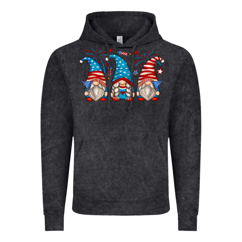 Fourth Of July Gnomes Vintage Hoodie by Zillion Design Studio | Teevron