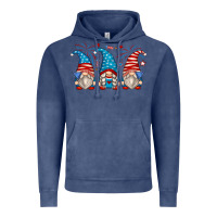 Vintage Denim fourth of july gnomes Vintage Hoodie - Zillion Design Studio