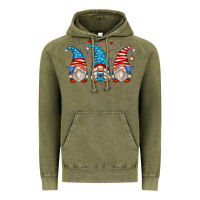 Vintage Olive fourth of july gnomes Vintage Hoodie - Zillion Design Studio