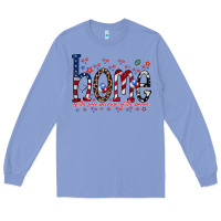 Colony Blue home of the free Long Sleeve Tee - RacoonDesign