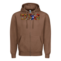 Chestnut texas christmas Zipper Hoodie - JahusDesignShop