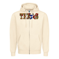 Sandshell texas christmas Zipper Hoodie - JahusDesignShop