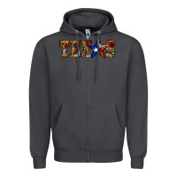 Smoke texas christmas Zipper Hoodie - JahusDesignShop