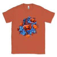 Copper halloween pumpkin patch  5 Classic Tee - BundleAndBundleShop