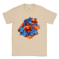 Mushroom halloween pumpkin patch  5 Classic Tee - BundleAndBundleShop