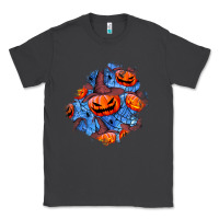 Smoke halloween pumpkin patch  5 Classic Tee - BundleAndBundleShop