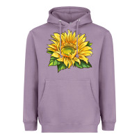 Lavender starburst greenburst sunflower Heavyweight Hoodie - LillyAllenDesigns