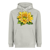 Moon Dust starburst greenburst sunflower Heavyweight Hoodie - LillyAllenDesigns