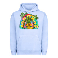 Pigment Grape Ice pineapple rainbow Urban Hoodie - BarkalooDesign
