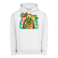 Pigment Lunar Rock pineapple rainbow Urban Hoodie - BarkalooDesign