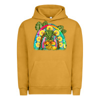 Pigment Peanut Butter pineapple rainbow Urban Hoodie - BarkalooDesign