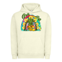 Pigment Pistachio pineapple rainbow Urban Hoodie - BarkalooDesign