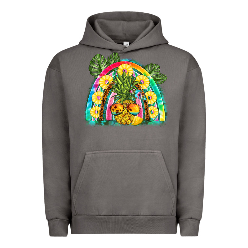 Pineapple Rainbow Urban Hoodie by BarkalooDesign | Teevron