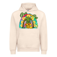 Sandshell pineapple rainbow Urban Hoodie - BarkalooDesign