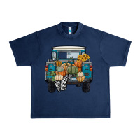 Navy pumpkin truck Urban Heavy Tee - RanaPortraitStore