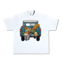 White pumpkin truck Urban Heavy Tee - RanaPortraitStore