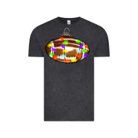 Vintage Black Christmas football Vintage Tee - RanaPortraitStore