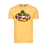Vintage Mustard Christmas football Vintage Tee - RanaPortraitStore