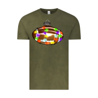 Vintage Olive Christmas football Vintage Tee - RanaPortraitStore