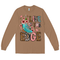 Toasted Coconut live on the edge ice skating Long Sleeve Tee - FaDigitalArtStudio